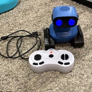 Blue Robot Toy with Remote